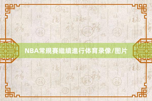 NBA常規賽繼續進行体育录像/图片