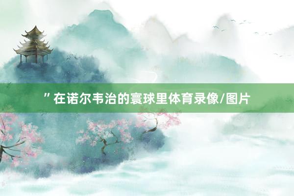 ”在诺尔韦治的寰球里体育录像/图片