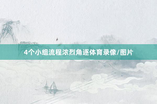 4个小组流程浓烈角逐体育录像/图片