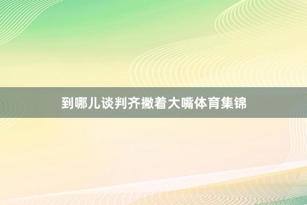 到哪儿谈判齐撇着大嘴体育集锦